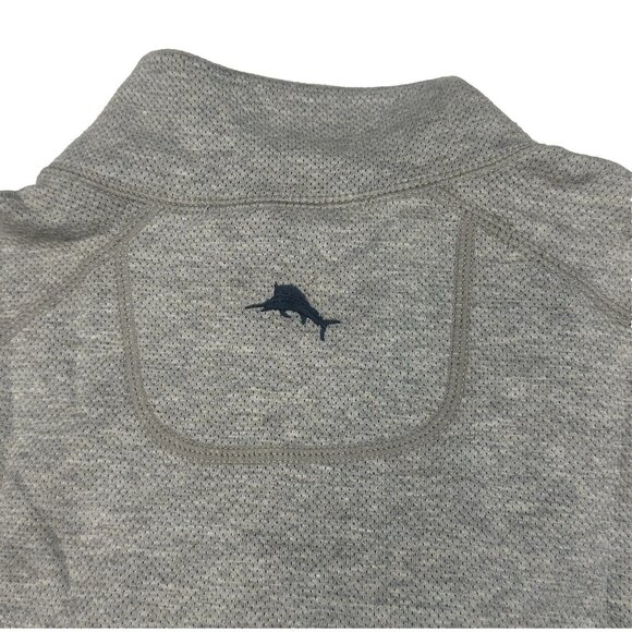 Tommy Bahama Men’s Small Reversible Vest Flipshore Full Zip Blue Gray Rockshade - Picture 6 of 10